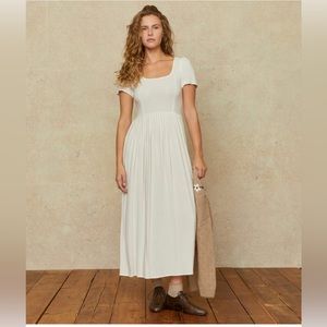 Christy Dawn Scarlet Dress in Eggshell (Petite Medium)